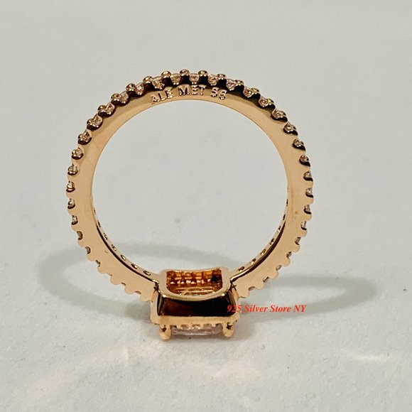 Pandora Rose Gold Timeless Elegance Ring 180947CZ - Picture 4 of 6